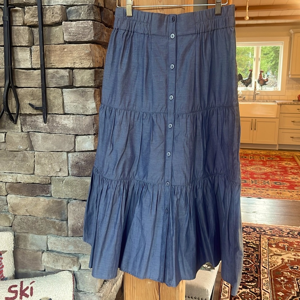 Brochu Walker, tiered skirt, never worn, size M